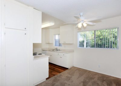 kitchen with windows at wells avenue