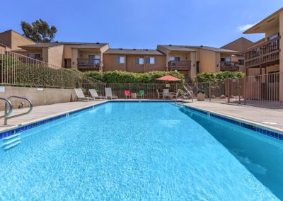 pool area at willow creek