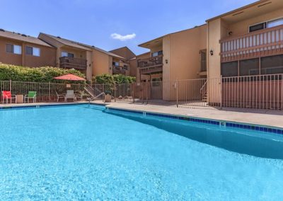 gated pool at willow creek