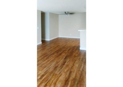 living area with wood floors at willow creek