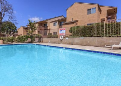 pool area at willow creek