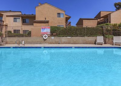 pool area at willow creek