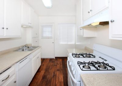 kitchen at windsong villas