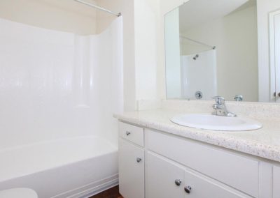 bathroom at windsong villas