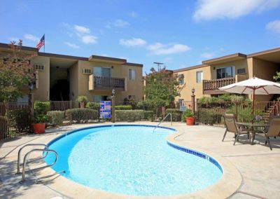 pool deck at woodlawn manor