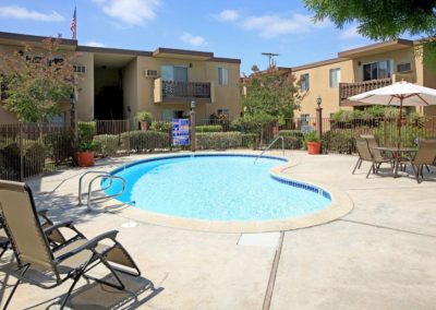 pool deck at woodlawn manor